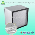 deep pleated Glassfiber Media H13 HEPA Air Filter Used in Cleanroom